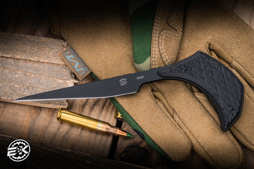 Preowned-Bastinelli Knives "Gambler" Black G10 3.85" PVD