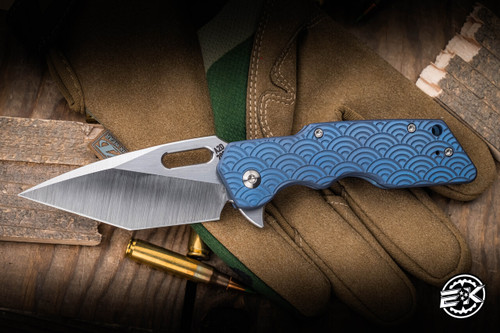 Preowned-A2D Attn2Detail Mercantile Mark 1 Medium Titanium Seigaiha 3" 20CV Hissatsu