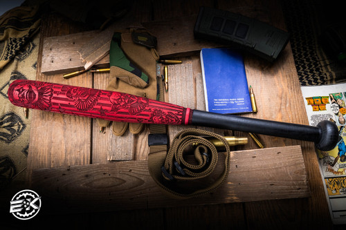 RMJ Tactical Halloween Clowning Around Bat 24" Maple Red-Black