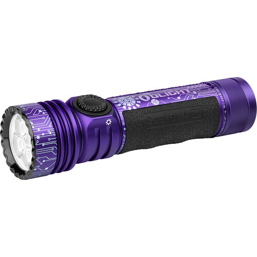 Olight Seeker 4 Pro Rechargeable High Power Flashlight Cyber
