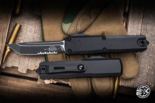 処*分様 militical type3 black ブラック Microtech UTX-85 Gen IV OTF Automatic Knife Black Tactical 3.1