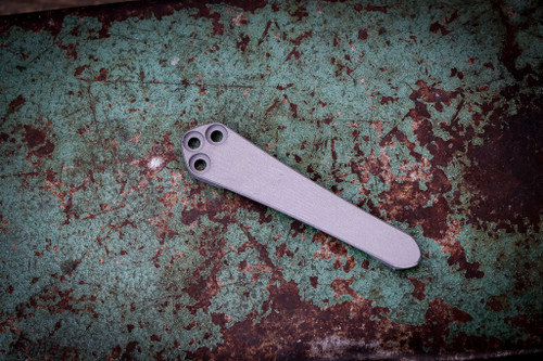 RGT - Spyderco Universal Pocket Clip 3D Titanium Fluted Roughwashed