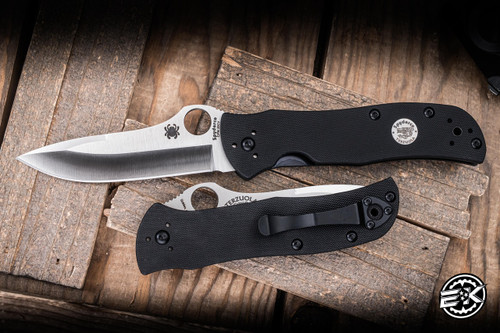 Spyderco Sprint Run Terzuola Starmate Folding Knife Black G10 3.7" 20CV Satin C55G20CVP
