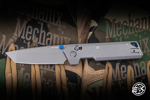 Preowned-Vosteed Titanium 3" S35VN, Stonewash A3510