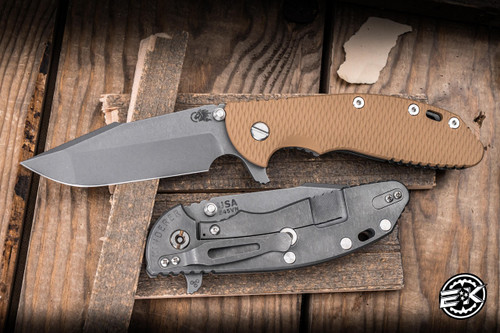 Hinderer XM-24 Tri-Way Coyote G10 4" S45VN Harpoon Spanto Working Finish 2881