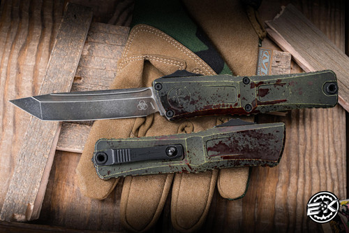 Microtech Combat Troodon Gen III OTF Automatic Knife Outbreak 3.8" M390 Tanto 1144-1OBS