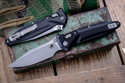 Microtech Socom Delta Folding Knife Ram-Lok 3.8" M390 Tanto Apocalyptic 159RL-10AP