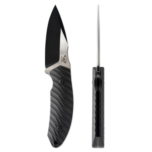 Skallywag Tactical Crows Nest II Fixed Blade Knife G10 3.5" 440c Drop Point PVD