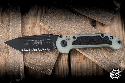 Microtech LUDT Gen III Auto Jade G10 3.4