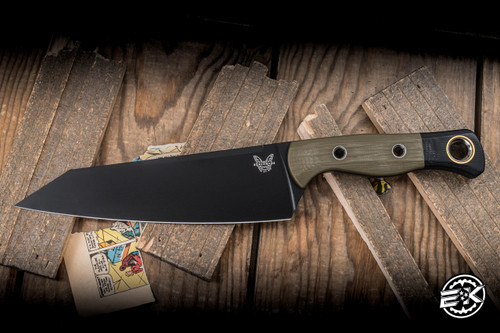 Benchmade Wildcoast Master Utility Knife OD/Black G10 6.83" CPM-154 Clip Point Black DLC