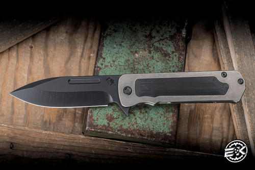 Medford Knives TFF Tactical Fighting Folding Knife Black G10 4" S35VN Drop Point DLC