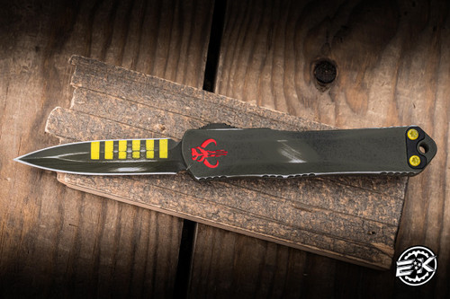 Heretic Knives Manticore S Bounty Hunter OTF Automatic Knife Boba Fett Camo Carbon 2.6" MagnaCut D/E Dagger DLC H024-A-BOUNTY