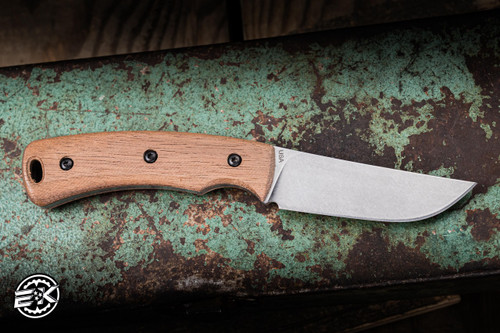 Three Rivers Manufacturing TRM TAGALONG Fixed Blade Knife Walnut 2.4 ...