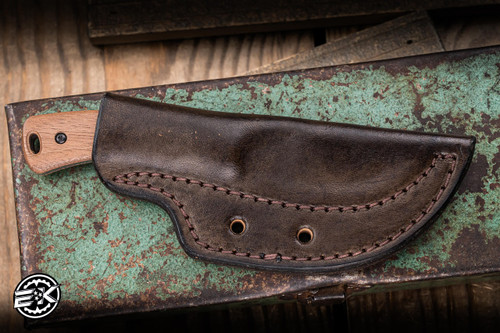 Three Rivers Manufacturing TRM TAGALONG Fixed Blade Knife Walnut 2.4 ...