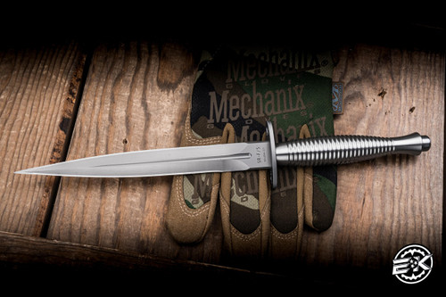 Spartan Blades Ronin F/S Knife Stainless Steel 7" MagnaCut Dagger Satin