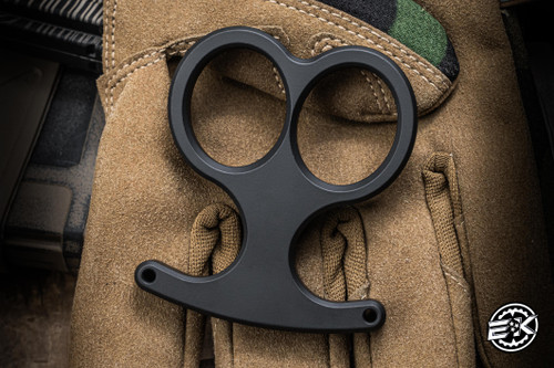 ATC-RMJ 2 Finger Lincoln Knuckles Aluminum Graphite Black