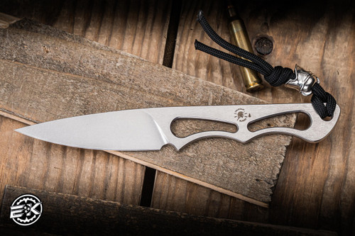 Spartan Blades/Euro Blade Worx Willow Fixed Blade Knife 2.75" Elmax Spear Point Stonewash