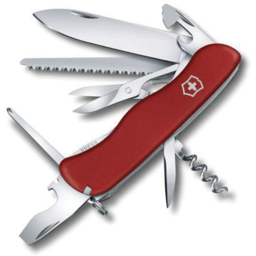 Victorinox Outrider Swiss Army Knife 4.4" Red Polyamide-14 Functions