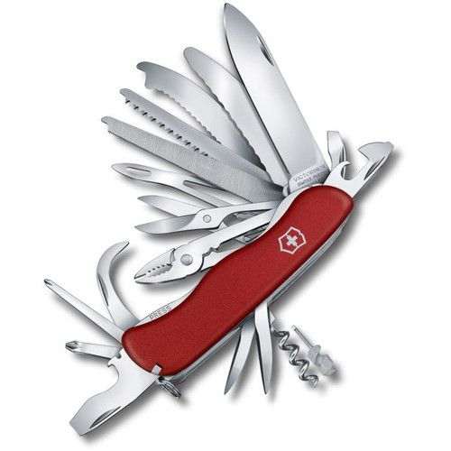 Victorinox Work Champ XL Swiss Army Knife 4.4" Red Polyamide-31 Functions