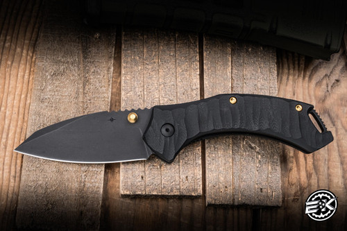 Toor Knives XT1 Delta Folding Knife Phantom G10 3.25" S35VN Drop Point Black