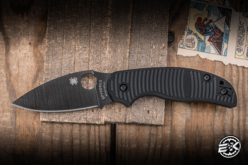 Spyderco Sage 5 Salt Black G10 3" MagnaCut Black C123GPBKMCBK