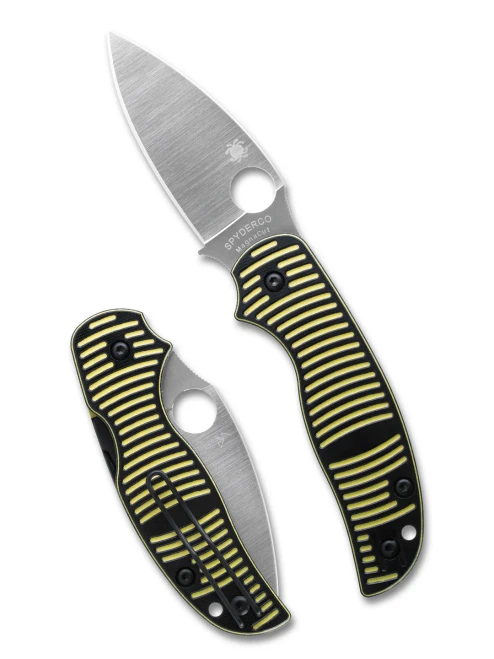 Spyderco Sage 5 Salt Yellow/Black G10 3" MagnaCut C123GPBKYLMC