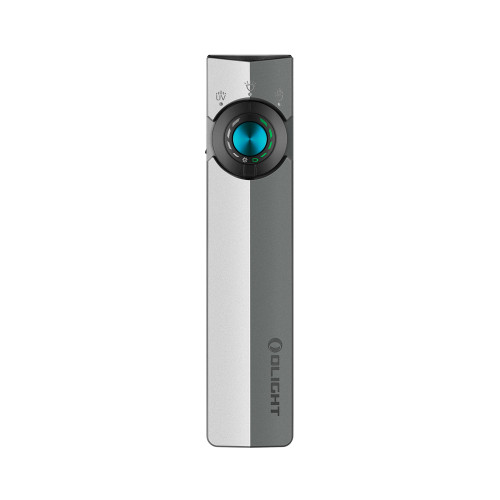Olight ArkPro Long-Lasting Flat Unibody EDC Flashlight-Silver Graphite