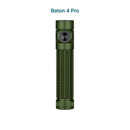 Olight Baton 4 Pro 1600 Lumens USB-C EDC Flashlight-OD Green