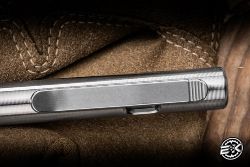 Tactile Turn Clip Action Standard Pen Machined Titanium 5.6" G2