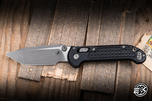 Microtech LUDT Ram-Lok Manual Frag Aluminum 3.4" M390MK Tanto Apocalyptic 1136RL-10APFR