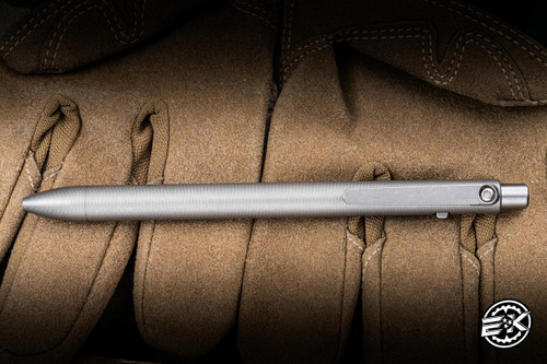 Tactile Turn Side Click Pen Stonewash Titanium Standard 5.8" G2