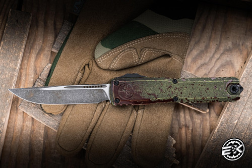 Microtech Ultratech Gen IV OTF Automatic Knife Outbreak Aluminum 3.5" M390 Drop Point 11214-1OBDS