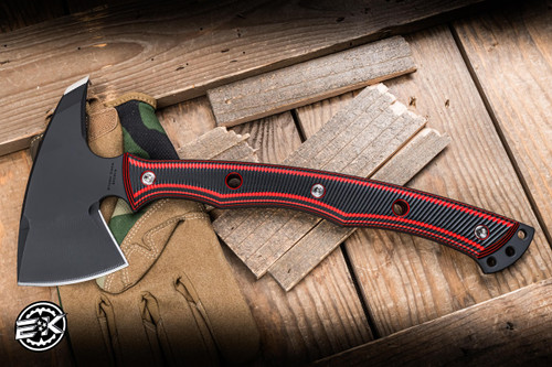 RMJ Tactical Storm Crow Tomahawk Black Widow G10 14" 80CRV2 Graphite Black