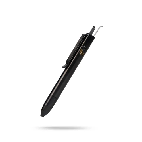 Big Idea Design Lil Sancho Bolt Action Pen Black DLC Titanium 4.1" D1