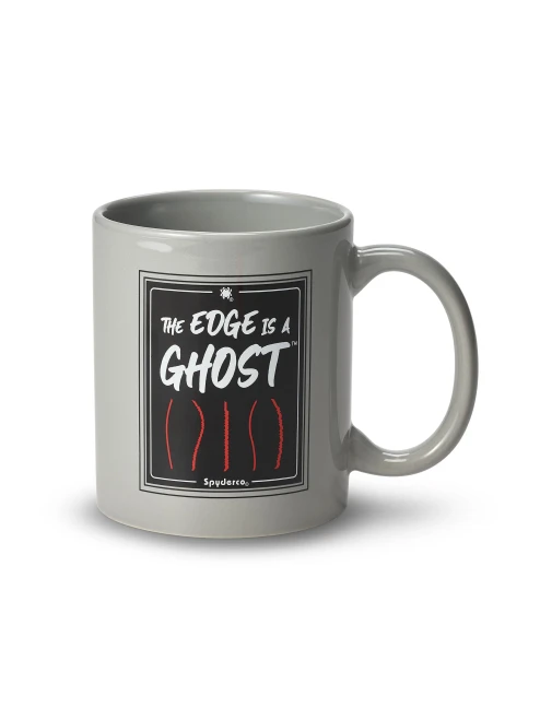 Spyderco Coffee Mug "The Edge is a Ghost" CMUG03