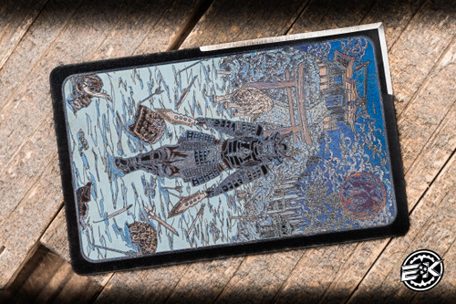 Mummert Knives/Sean Marfione Titanium "Lord Of War" Cutting Card