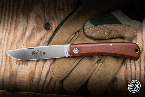 Preowned-Great Eastern Cutlery #215124 Bull Buster Farm and Field Tool Natural Linen Micarta 3.6" 1095 Drop Point Satin