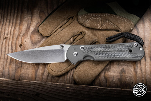 Preowned-2011 Chris Reeve Knives CRK LG SEBENZA Black MICARTA S30V