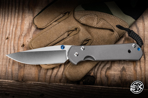 Preowned-2015 Chris Reeve Knives Large SEBENZA 21 Titanium S35VN