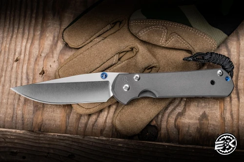 Preowned-2019 Chris Reeve Knives Large SEBENZA 21 Titanium S35VN L21-1000