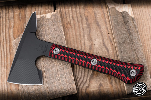 RMJ Tactical Tomahawk "Mini Jenny" Spike Black Widow G10 5.6" 80CRV2 Graphite Black