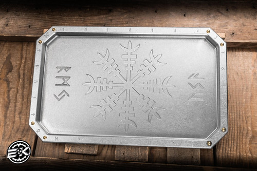 RMJ Tactical Valhalla Valet Tray 12"x7.4" Billet Aluminum