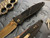 Marfione Custom Socom Elite Stingray Inlay Vegas Forge Bronzed Razorwire Damascus SE
