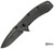 KERSHAW CRYO II BLACKWASH DROP POINT ASSISTED PLAIN 1556BW