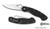 SPYDERCO MILITARY BLACK STAINLESS STEEL PLAIN BLADE CPM S30V