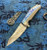 Reate K-1 Mokuti Titanium Frame Lock Damasteel Flipper