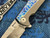 Reate K-1 Mokuti Titanium Frame Lock Damasteel Flipper