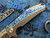 Reate K-1 Mokuti Titanium Frame Lock Damasteel Flipper