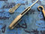 Reate K-1 Mokuti Titanium Frame Lock Damasteel Flipper