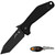 KERSHAW CQC3K EMERSON TANTO 2.75" BLACK PLAIN 6014TBLK